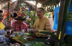 งานพัฒนาชุมชน-โครงการประเพณีอาหารพื้นเมืองท้องถิ่นเทศบาลนครแม่สอดประจำปีงบประมาณ 2562 