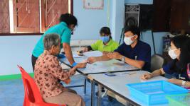 แจกเบี้ยยังชีพผู้สูงอายุและผู้พิการ ประจำเดือน มิถุนายน 2563