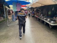งานเทศกิจนครแม่สอด ออกตรวจความเรียบร้อยและจัดระเบียบตลาดเทศบาลนครแม่สอด 13 ก.ย.2566