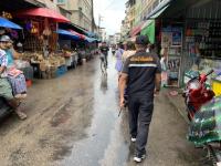 งานเทศกิจนครแม่สอด ออกตรวจความเรียบร้อยและจัดระเบียบตลาดเทศบาลนครแม่สอด 13 ก.ย.2566