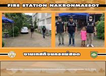 งานเทศกิจนครแม่สอด ออกตรวจตามมาตรการรักษาความปลอดภัยในโรงเรียน เขตเทศบาลนครแม่สอด 15/9/2566