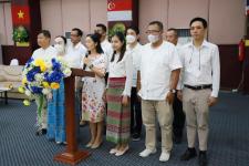 กองยุทธฯ เข้าร่วมโครงการฝึกอบรมส่งเสริมคุณธรรมจริยธรรม บุคลากรในสังกัดเทศบาลนครแม่สอด    