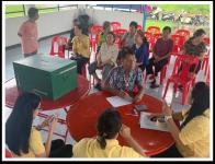 งานพัฒนาชุมชน-เลือกตั้งหัวหน้ากลุ่มพัฒนาสตรีในเขตเทศบาลนครแม่สอด ทั้ง 20 ชุมชน