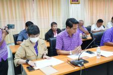 เทศบาลนครแม่สอดร่วมกับองค์การบริหารส่วนตำบลแม่ปะจัดประชุมหารือแนวทางการขอใช้ประโยชน์ที่ดินสาธารณะตามมาตรา 9 แห่งประมวลกฎหมายที่ดิน