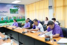 เทศบาลนครแม่สอดร่วมกับองค์การบริหารส่วนตำบลแม่ปะจัดประชุมหารือแนวทางการขอใช้ประโยชน์ที่ดินสาธารณะตามมาตรา 9 แห่งประมวลกฎหมายที่ดิน