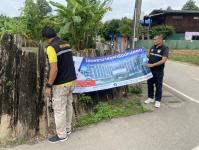 เทศกิจแม่สอด ออกดำเนินการจัดเก็บป้ายไม่ได้รับการอนุญาตขอติดตั้ง พื้นที่เทศบาลนครแม่สอด