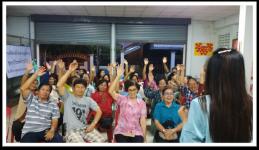 งานพัฒนาชุมชน-เลือกตั้งหัวหน้ากลุ่มพัฒนาสตรีในเขตเทศบาลนครแม่สอด ทั้ง 20 ชุมชน