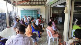 แจกเบี้ยยังชีพผู้สูงอายุและผู้พิการ ประจำเดือน มิถุนายน 2563