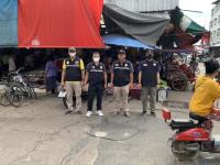 งานเทศกิจนครแม่สอด ออกตรวจความเรียบร้อยและจัดระเบียบตลาดเทศบาลนครแม่สอด 20 ก.ย.2566