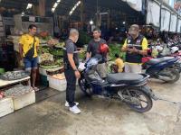 งานเทศกิจนครแม่สอด ออกตรวจความเรียบร้อยและจัดระเบียบตลาดเทศบาลนครแม่สอด 20 ก.ย.2566