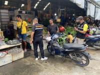 งานเทศกิจนครแม่สอด ออกตรวจความเรียบร้อยและจัดระเบียบตลาดเทศบาลนครแม่สอด 20 ก.ย.2566