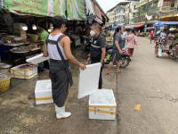 งานเทศกิจนครแม่สอด ออกตรวจความเรียบร้อยและจัดระเบียบตลาดเทศบาลนครแม่สอด 20 ก.ย.2566