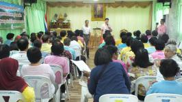 งานพัฒนาชุมชน-โครงการอบรมและทัศนศึกษาดูงานตามแนวพระราชดำริเศรษฐกิจพอเพียงของกลุ่มผู้สูงอายุ