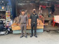 งานเทศกิจนครแม่สอด ออกตรวจความเรียบร้อยและจัดระเบียบตลาดเทศบาลนครแม่สอด 25 ก.ย.2566