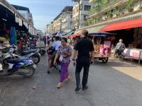 งานเทศกิจนครแม่สอด ออกตรวจความเรียบร้อยและจัดระเบียบตลาดเทศบาลนครแม่สอด 25 ก.ย.2566