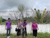 กองการศึกษา เทศบาลนครแม่สอดร่วมกิจกรรมปลูกต้นไม้เนื่องในวันรักต้นไม้ประจำชาติ