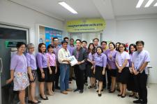 กองยุทธศาสตร์และงบประมาณ มอบของที่ระลึกแด่ผู้เกษียณอายุราชการและอายุงาน สังกัดเทศบาลนครแม่สอด