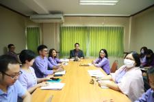 กองยุทธศาสตร์และงบประมาณ เทศบาลนครแม่สอด จัดประชุมประจำเดือน ครั้งที่ 8/2566