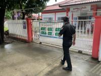 งานเทศกิจนครแม่สอด ออกตรวจตามมาตรการรักษาความปลอดภัยในโรงเรียน เขตเทศบาลนครแม่สอด 28/9/2566