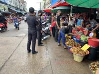 งานเทศกิจนครแม่สอด ออกตรวจความเรียบร้อยและจัดระเบียบตลาดเทศบาลนครแม่สอด 28-29 ก.ย.2566