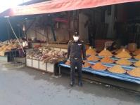 งานเทศกิจนครแม่สอด ออกตรวจความเรียบร้อยและจัดระเบียบตลาดเทศบาลนครแม่สอด 3 ต.ค..2566