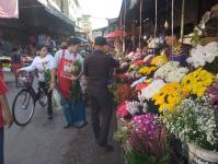 งานเทศกิจนครแม่สอด ออกตรวจความเรียบร้อยและจัดระเบียบตลาดเทศบาลนครแม่สอด 3 ต.ค..2566