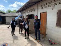 ลงพื้นที่ชุมชนอิสลามเพื่อเยี่ยมบ้านผู้ป่วยผู้ประสบปัญหาความรุนแรงในครอบครัว