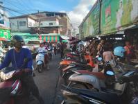 งานเทศกิจนครแม่สอด ออกตรวจความเรียบร้อยและจัดระเบียบตลาดเทศบาลนครแม่สอด 3 ต.ค..2566