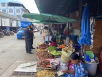 งานเทศกิจนครแม่สอด ออกตรวจความเรียบร้อยและจัดระเบียบตลาดเทศบาลนครแม่สอด 3 ต.ค..2566