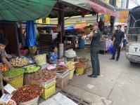 งานเทศกิจนครแม่สอด ออกตรวจความเรียบร้อยและจัดระเบียบตลาดเทศบาลนครแม่สอด 3 ต.ค..2566