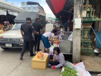 งานเทศกิจนครแม่สอด ออกตรวจความเรียบร้อยและจัดระเบียบตลาดเทศบาลนครแม่สอด 3 ต.ค..2566