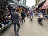 งานเทศกิจนครแม่สอด ออกตรวจความเรียบร้อยและจัดระเบียบตลาดเทศบาลนครแม่สอด 5 ต.ค..2566