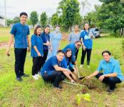 กองการเจ้าหน้าที่ เทศบาลนครแม่สอด ร่วมปลูกต้นไม้ เนื่องในวันรักต้นไม้ประจำปีของชาติ