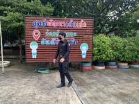 เจ้าหน้าที่เทศกิจ ออกตรวจตามมาตรการรักษาความปลอดภัยในโรงเรียน เขตเทศบาลนครแม่สอด 16/10/2566