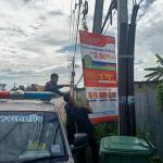 เทศกิจแม่สอด ออกดำเนินการจัดเก็บป้ายไม่ได้รับการอนุญาตขอติดตั้งและหมดอายุ พื้นที่เทศบาลนครแม่สอด