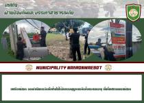 เทศกิจแม่สอด ออกดำเนินการจัดเก็บป้ายไม่ได้รับการอนุญาตขอติดตั้งและหมดอายุ พื้นที่เทศบาลนครแม่สอด