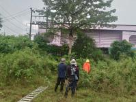 ดับเพลิงแม่สอด ออกตัดต้นไม้บริเวณข้างโรงเรียนเทศบาลเฉลิมพระเกียรติสมเด็จพระเทพรัตนราชสุดา ฯ