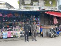 เจ้าหน้าที่เทศกิจ ออกตรวจความเรียบร้อยและจัดระเบียบตลาดเทศบาลนครแม่สอด 17 ต.ค.2566