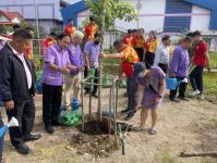 เทศบาลนครแม่สอดจัดกิจกรรมจัดกิจกรรมปลูกต้นไม้บริเวณโรงเรียนกีฬาเทศบาลนครแม่สอดและโรงเรียนเทศบาลเฉลิมพระเกียรติสมเด็จพระเทพรัตนราชสุดา ฯ สยามบรมราชกุมารี