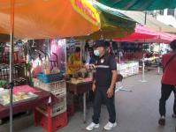 เจ้าหน้าที่เทศกิจ ออกตรวจความเรียบร้อยและจัดระเบียบตลาดเทศบาลนครแม่สอด 18 ต.ค.2566