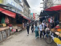 เจ้าหน้าที่เทศกิจ ออกตรวจความเรียบร้อยและจัดระเบียบตลาดเทศบาลนครแม่สอด 18 ต.ค.2566