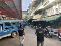 เจ้าหน้าที่เทศกิจ ออกตรวจความเรียบร้อยและจัดระเบียบตลาดเทศบาลนครแม่สอด 18 ต.ค.2566