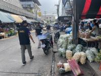 เจ้าหน้าที่เทศกิจ ออกตรวจความเรียบร้อยและจัดระเบียบตลาดเทศบาลนครแม่สอด 18 ต.ค.2566