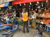 เจ้าหน้าที่เทศกิจ ออกตรวจความเรียบร้อยและจัดระเบียบตลาดเทศบาลนครแม่สอด 19 ต.ค.2566