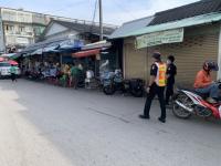 เจ้าหน้าที่เทศกิจ ออกตรวจความเรียบร้อยและจัดระเบียบตลาดเทศบาลนครแม่สอด 19 ต.ค.2566