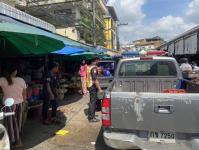 เจ้าหน้าที่เทศกิจ ออกตรวจความเรียบร้อยและจัดระเบียบตลาดเทศบาลนครแม่สอด 19 ต.ค.2566