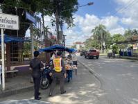 เจ้าหน้าที่เทศกิจ ออกตรวจความเรียบร้อยและจัดระเบียบตลาดเทศบาลนครแม่สอด 19 ต.ค.2566