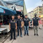 เจ้าหน้าที่เทศกิจ ออกตรวจความเรียบร้อยและจัดระเบียบตลาดเทศบาลนครแม่สอด 20 ต.ค.2566