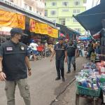 เจ้าหน้าที่เทศกิจ ออกตรวจความเรียบร้อยและจัดระเบียบตลาดเทศบาลนครแม่สอด 20 ต.ค.2566