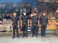 เจ้าหน้าที่เทศกิจ ออกตรวจความเรียบร้อยและจัดระเบียบตลาดเทศบาลนครแม่สอด 24 ต.ค.2566